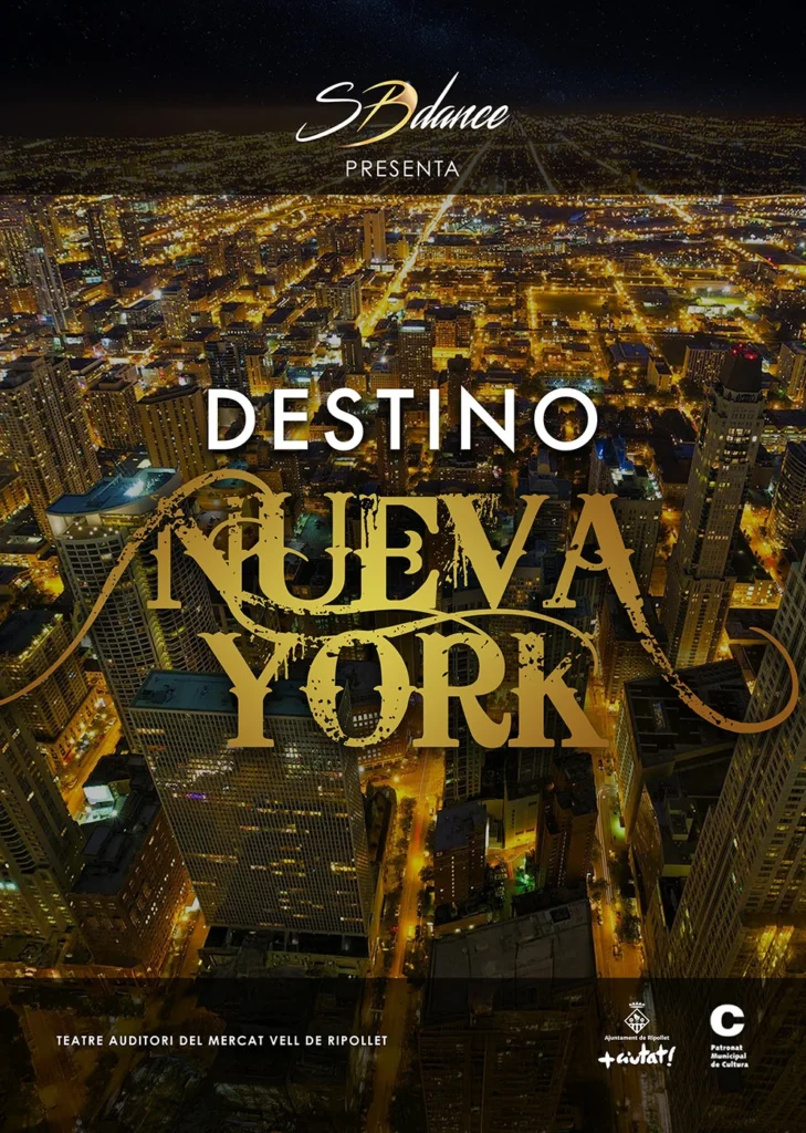 Cartel del espectáculo Destino Nueva York