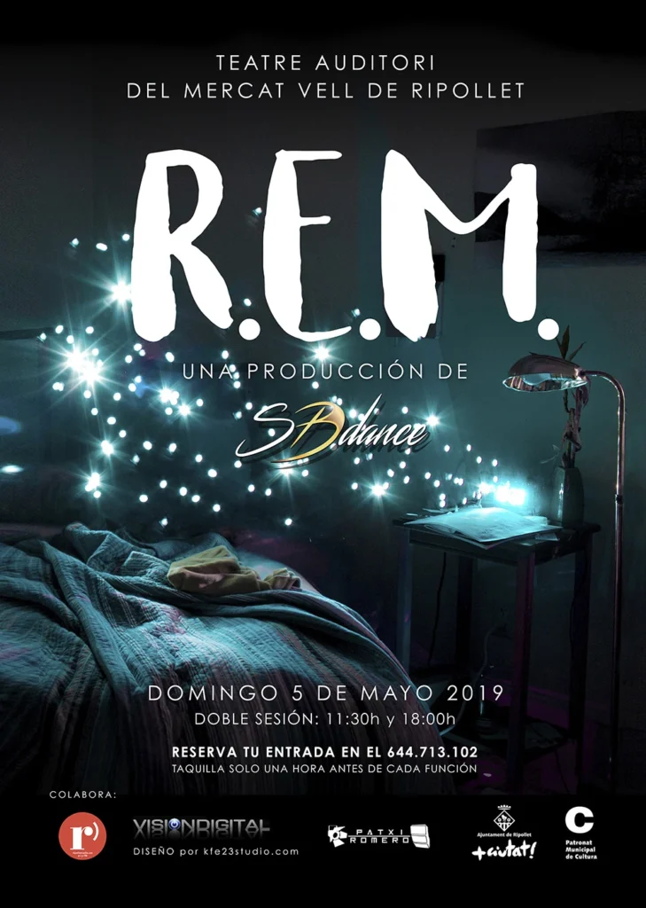 Cartel del espectáculo REM